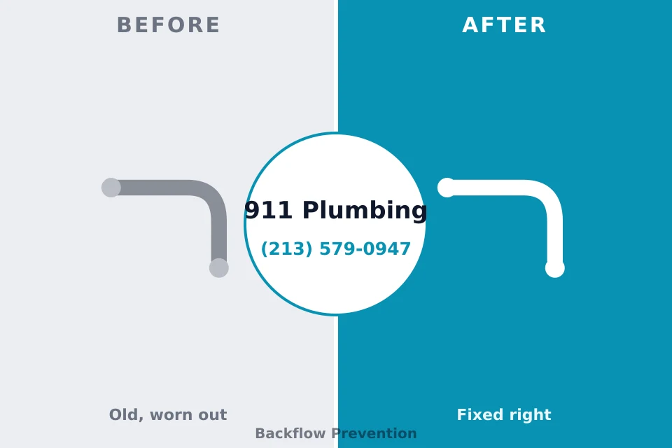 Before and after: plumbing company Bayfield, CO